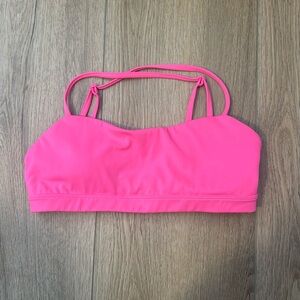 Vitality hot pink sports bra